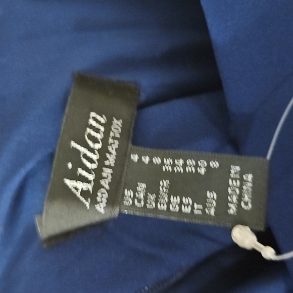 NWT Aidan Mattox Womens Pleated Flowy High Low Midi Cocktail Party Dress sz.4 - Picture 7 of 8